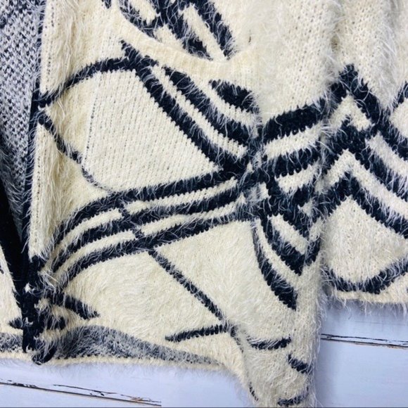 Orange Fashion Village Furry Open Jacket - Picture 4 of 6